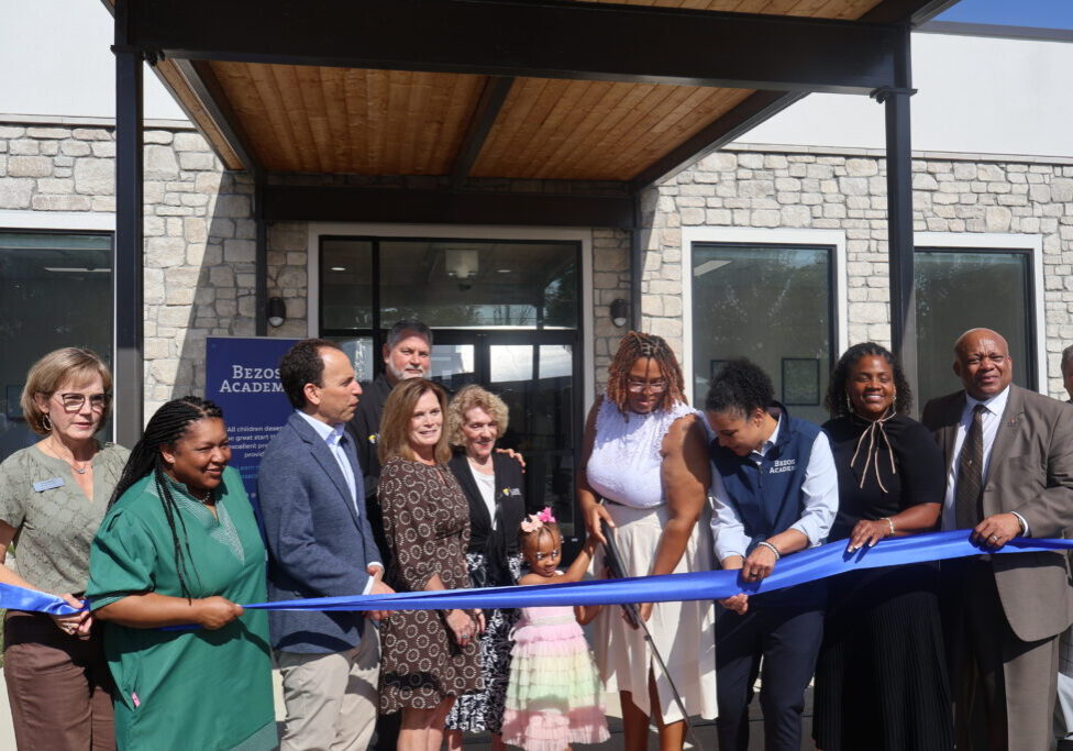 Bezos Riverport 3 Ribbon Cutting